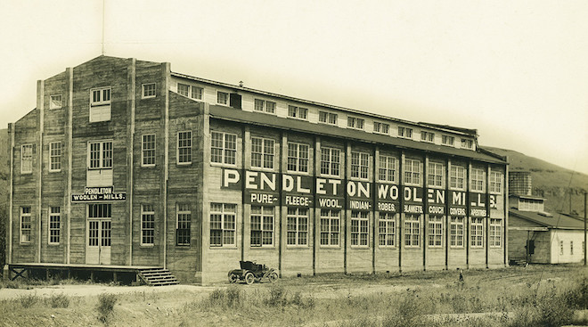 ペンドルトンの工場